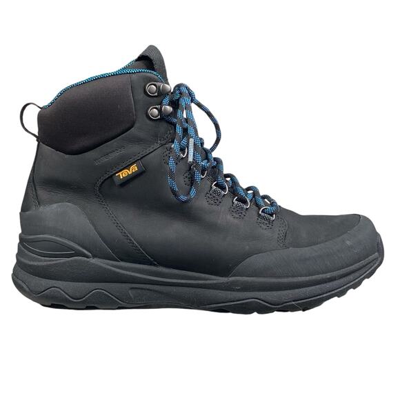 Teva Mens Arrowhead Utility Black Thinsulate Lace Up Boot Size US 9 - Picture 1 of 11